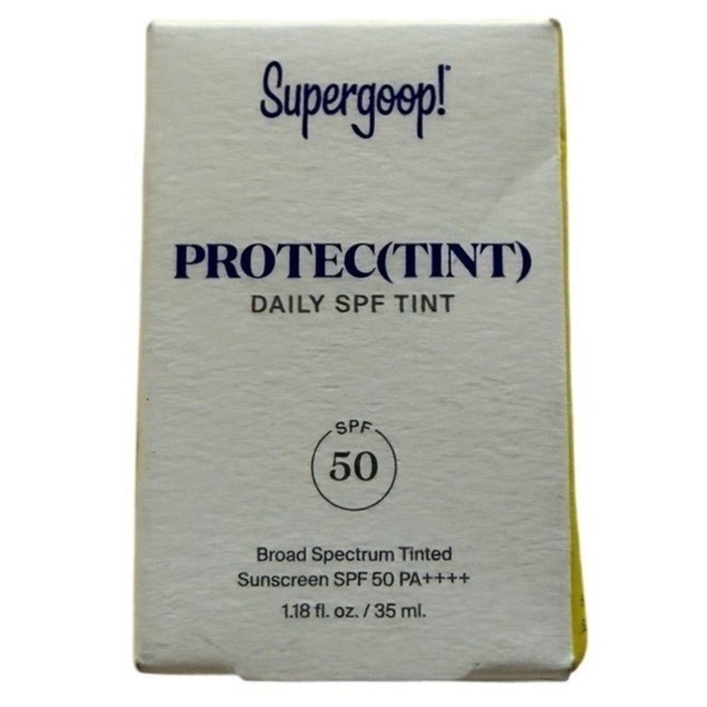 BNIB Supergoop Protec(tint) Daily Skin Tint SPF 50 - # 1ON 35ml exp 10/26